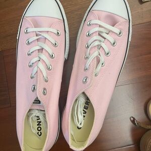 Converse Light Pink Canvas Shoes